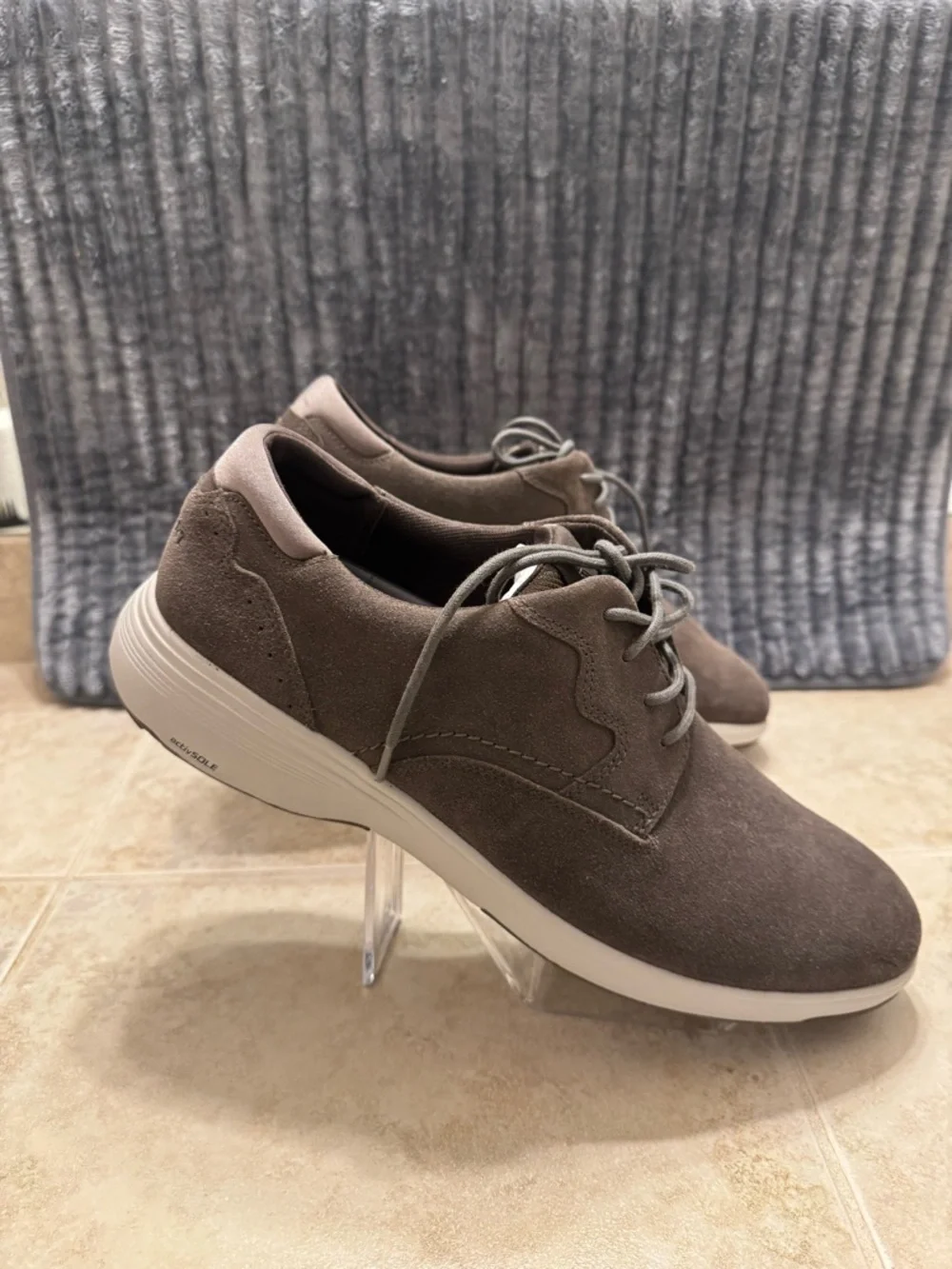 Rockport Men's Suede Chukka Boots - Brown Gray